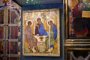 Чудотворную икону «Троица» выставят в Храме Христа Спасителя